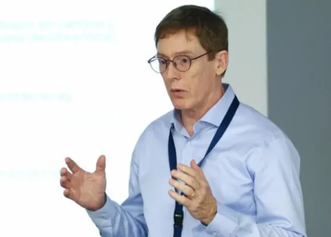  John Langman, vicepresidente de Proyectos Hídricos de la Autoridad del Canal de Panamá (ACP). Foto: EFE.  