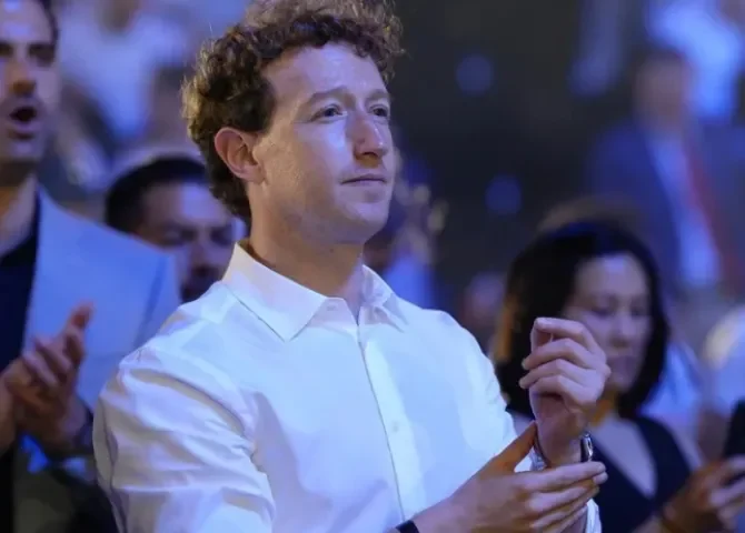  Fotografía de archivo del director ejecutivo de Meta, Mark Zuckerberg. EFE/ Octavio Guzmán 