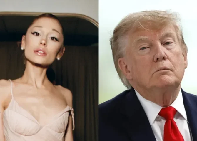  Ariana Grande explota contra Trump por usar su canción en un video contra las mujeres trans 