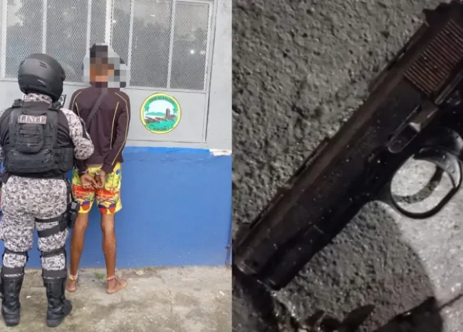  Capturan a tres hombres dentro de una vivienda y detienen a otro con presunta droga en Colón 