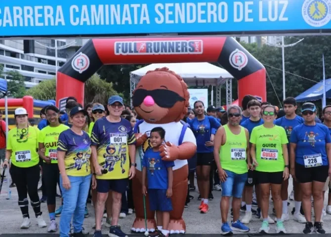  Carrera Caminata Sendero de Luz promueve la inclusión y los hábitos saludables 