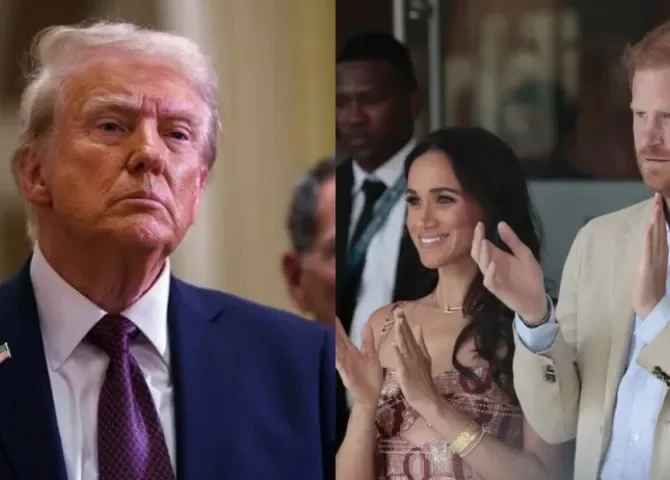  Trump dice que no habría recibido de vuelta a Harry y Meghan en Reino Unido 