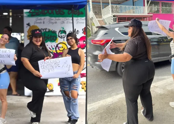  Shelsy convierte su futuro restaurante en punto de acopio para los afectados por el terremoto 
